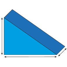 Triangle Wedge Foam Cut To Size